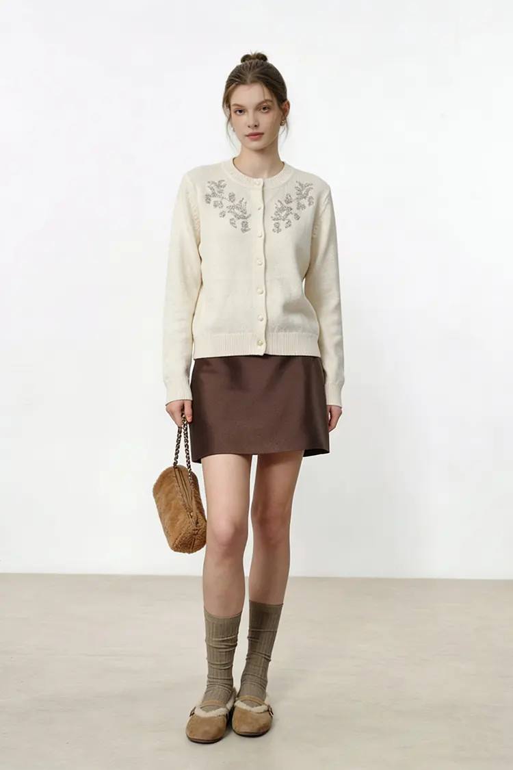 Women's Button-Down Cardigan Sweate